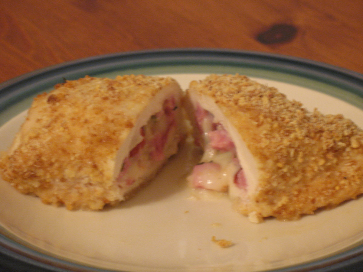 Chicken Cordon Bleu-The Easy Way