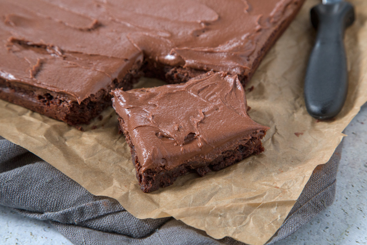 Easy Milk Chocolate Frosting for Brownies image