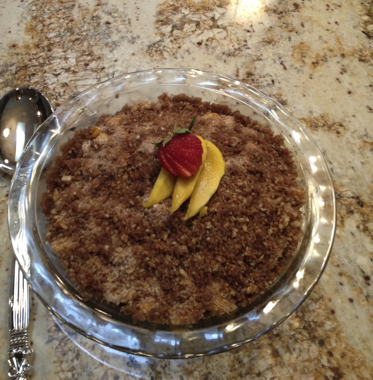 Fresh Mango Cobbler