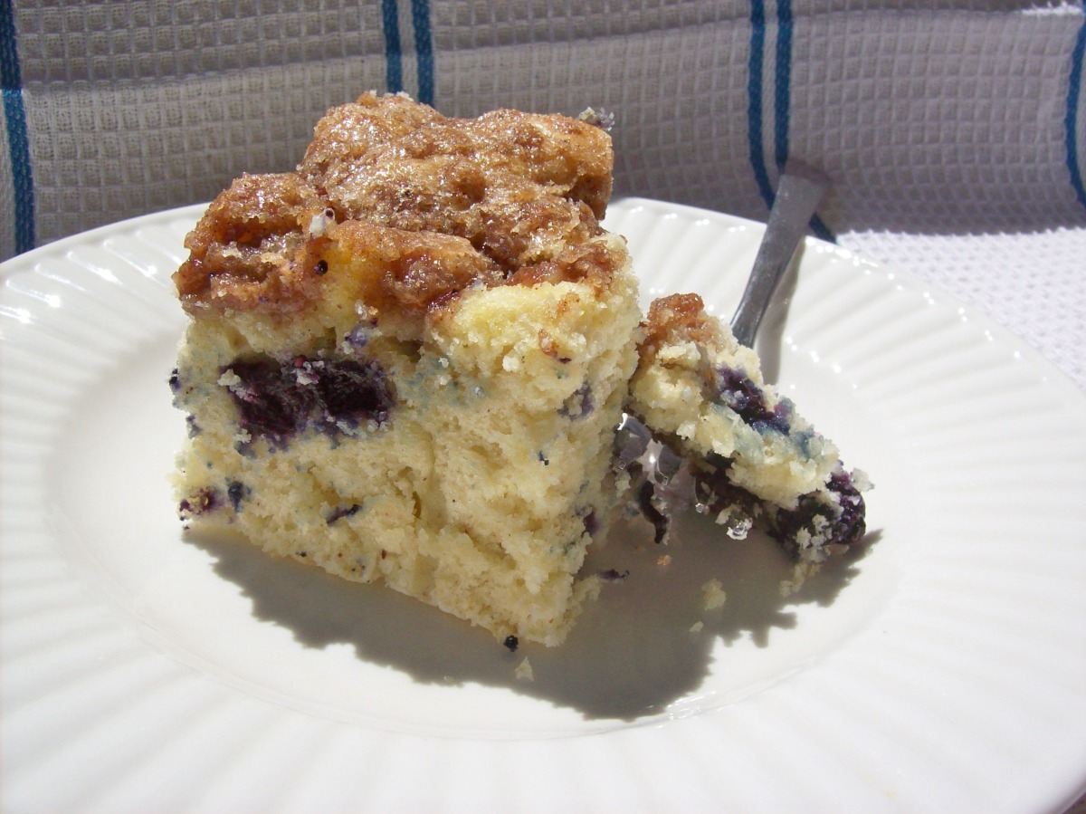 Streusel Blueberry Coffee Cake image