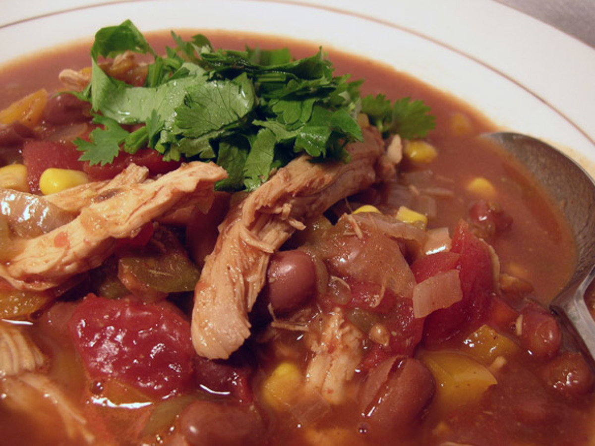 Slow Cooker Chicken Taco Stew Recipe