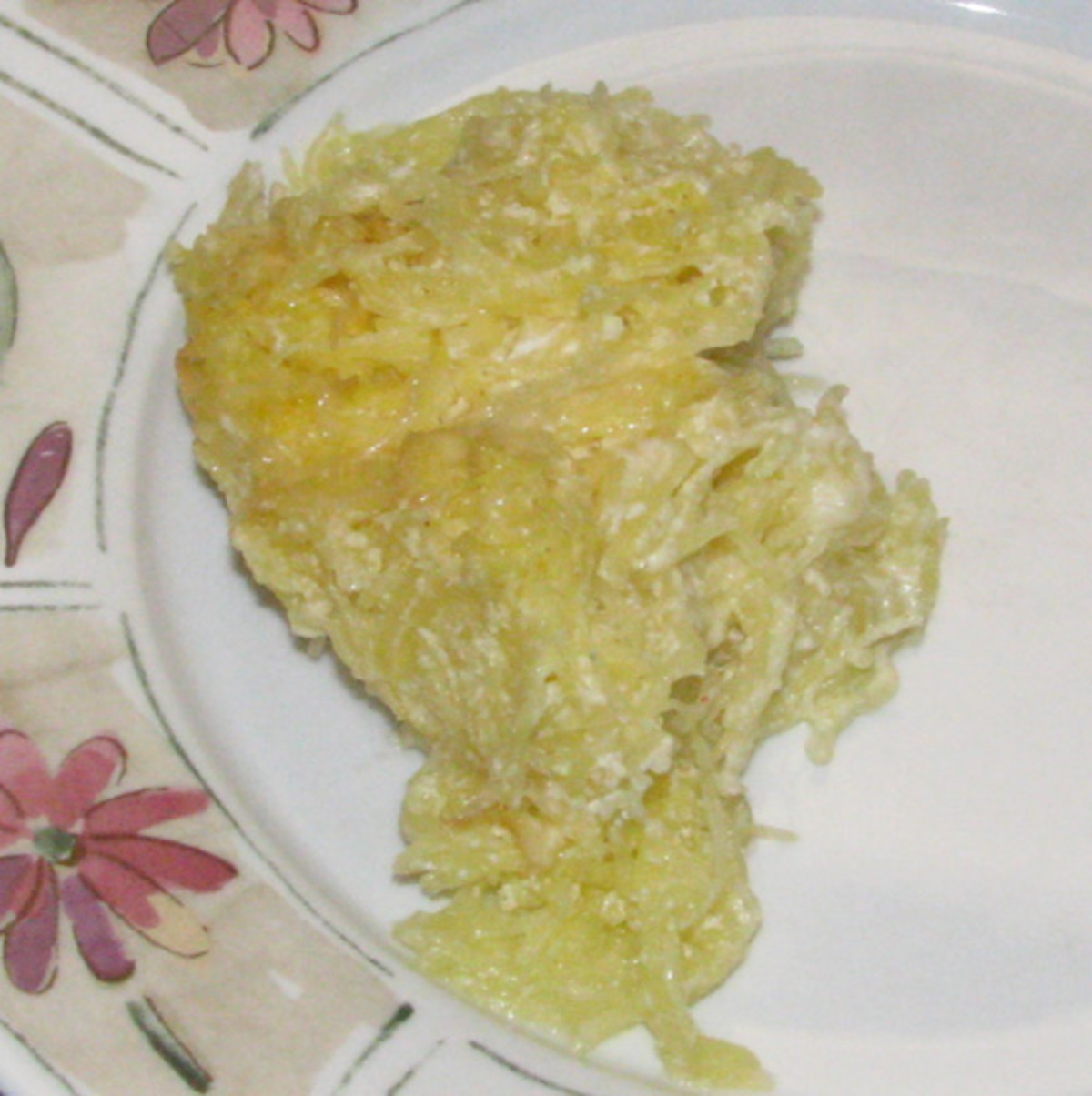 Creamy Baked Spaghetti Squash Parmesan (Low-Carb) image