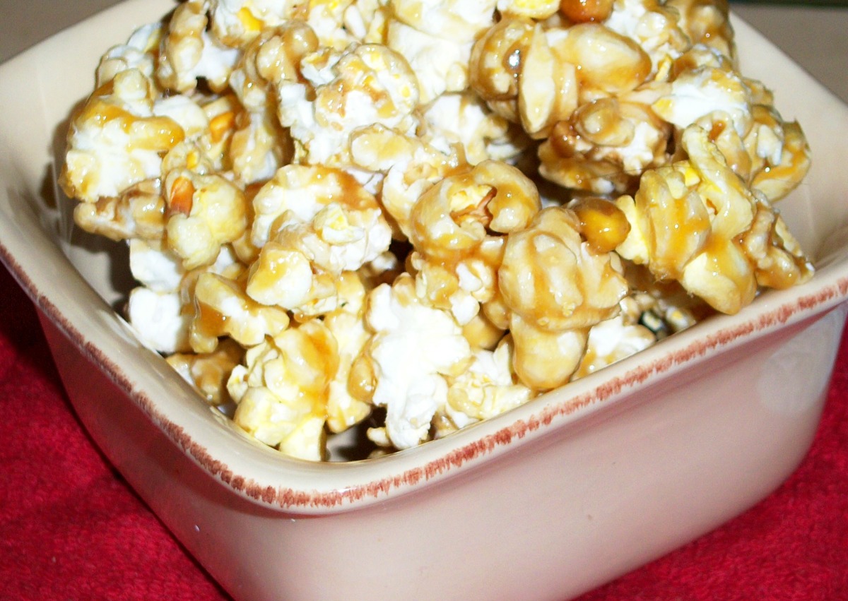 Microwave Caramel Popcorn Recipe