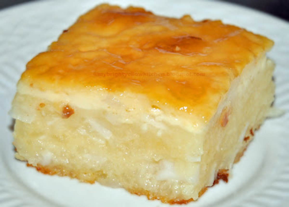 Cassava Cake Recipe Food