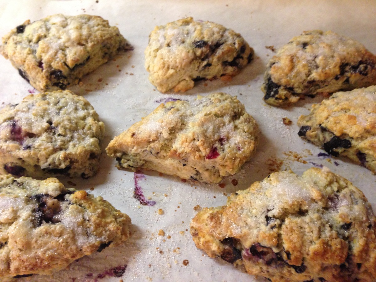 Melt-In-Your-Mouth Blueberry Scones_image
