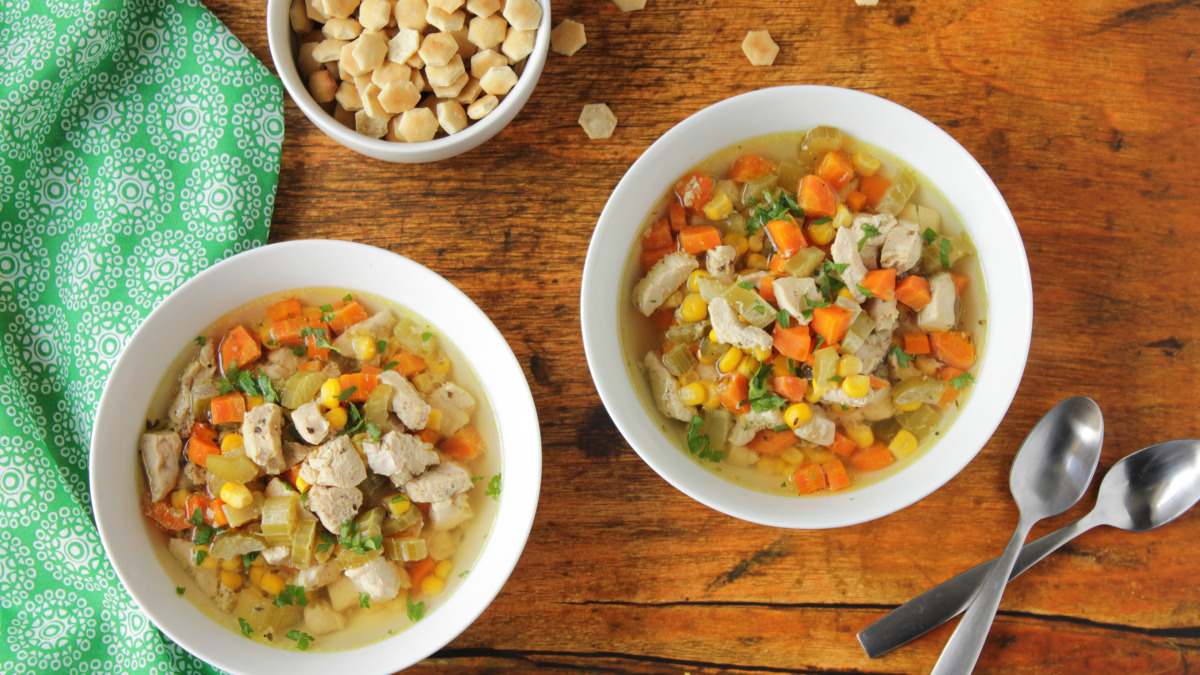 Crock Pot Chicken Vegetable Soup (Nothin' Fancy, Just Yummy)_image