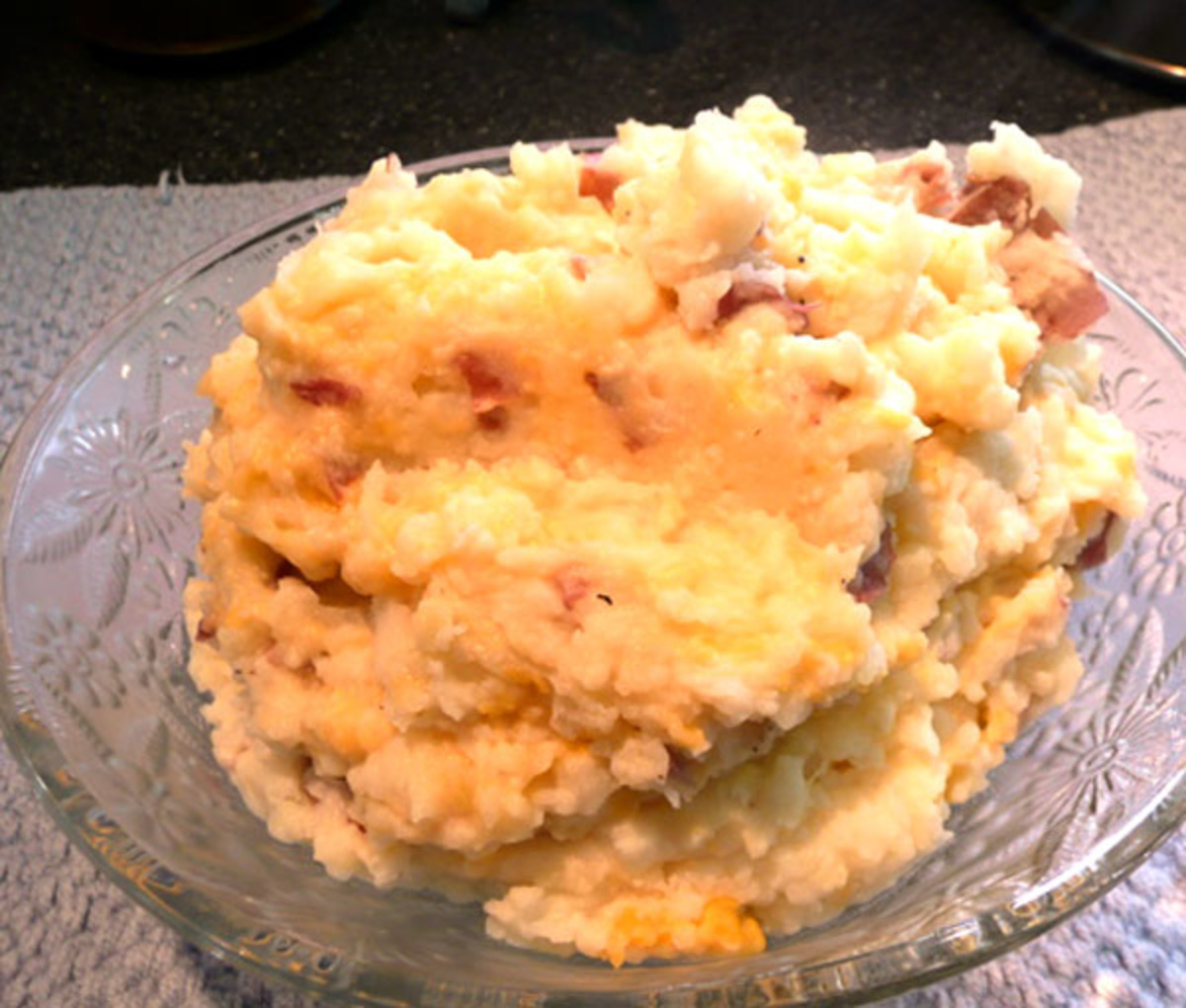 Cheesy Smashed Potatoes & Cauliflower