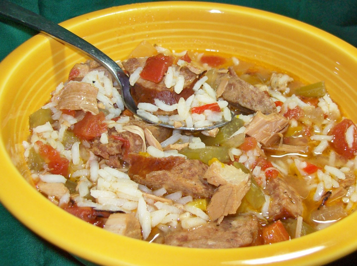 Turkey and Sausage Jambalaya Recipe