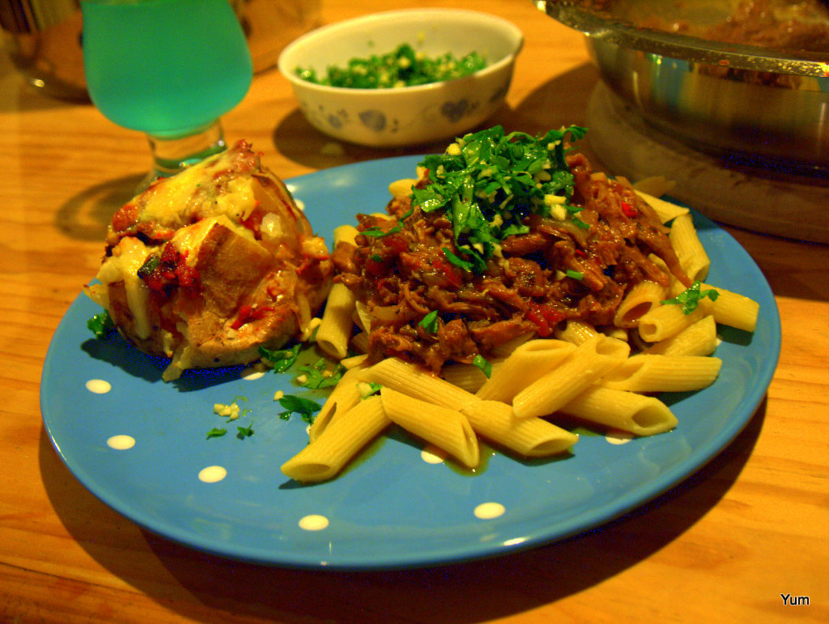 Baked Italian Potatoes