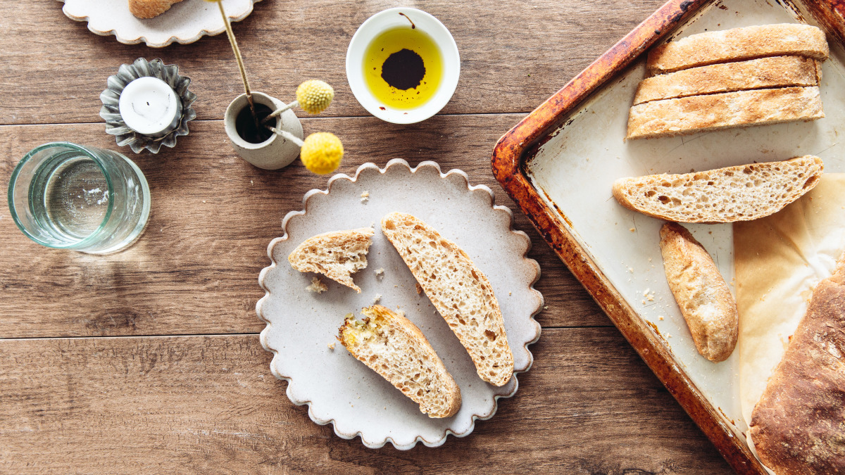 Ciabatta (Italian Slipper Bread)_image
