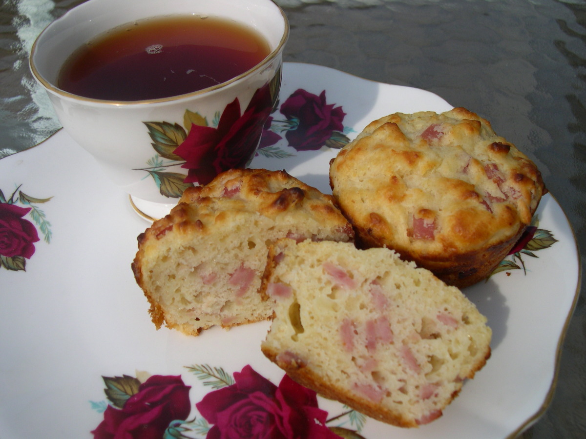 Easy Bisquick Ham & Cheese Muffins image