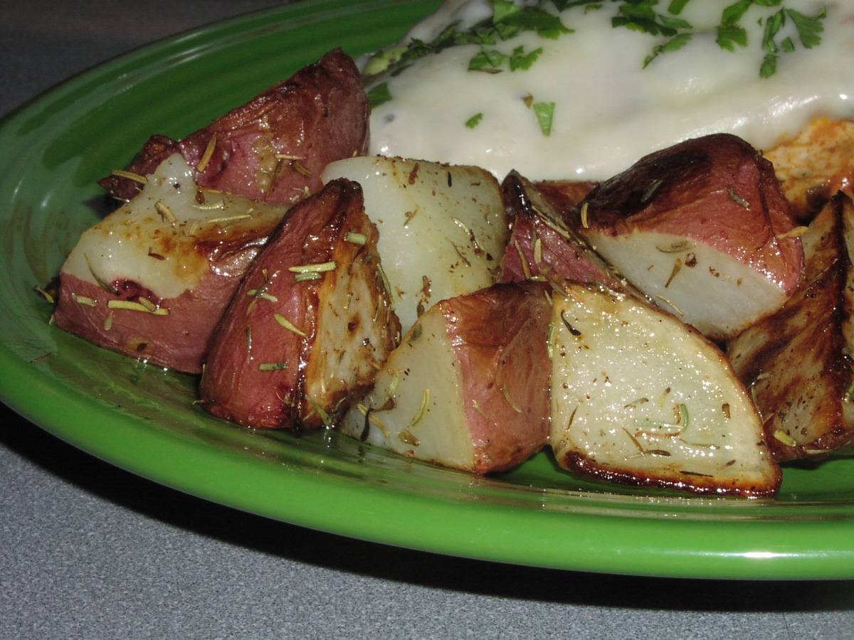 Best Roasted Baby Potatoes With Thyme And Rosemary Recipes