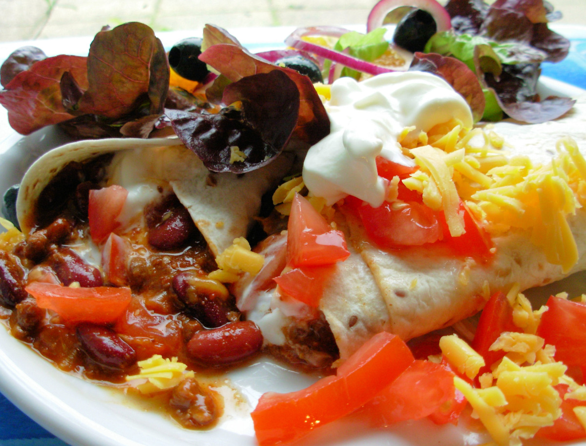 Chilli Bean Tortillas Recipe