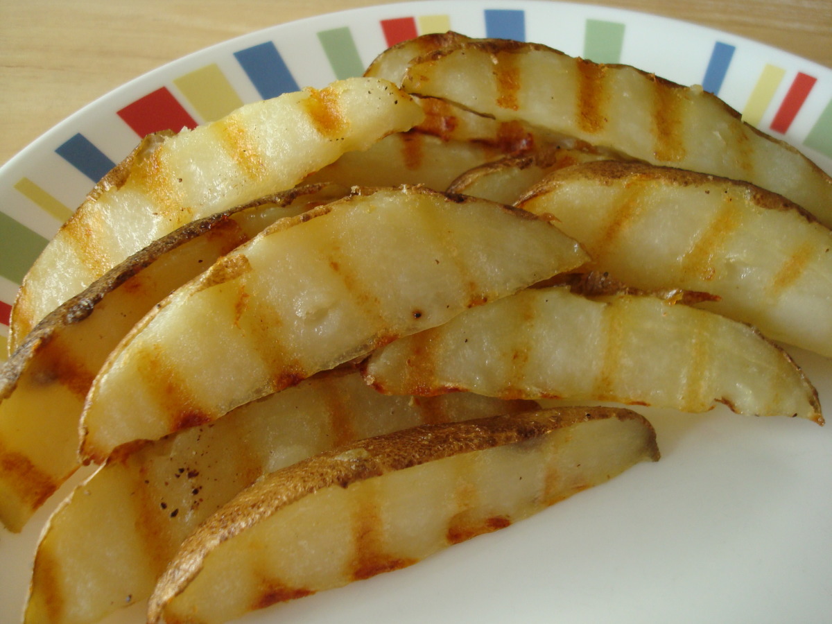 Grilled Potato Slices Recipe