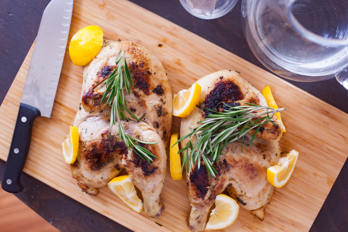 Lemon-Rosemary Grilled Chicken