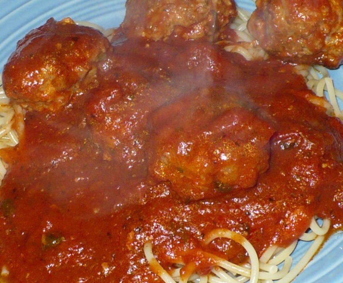 Penny's Spaghetti Sauce and Meatballs_image