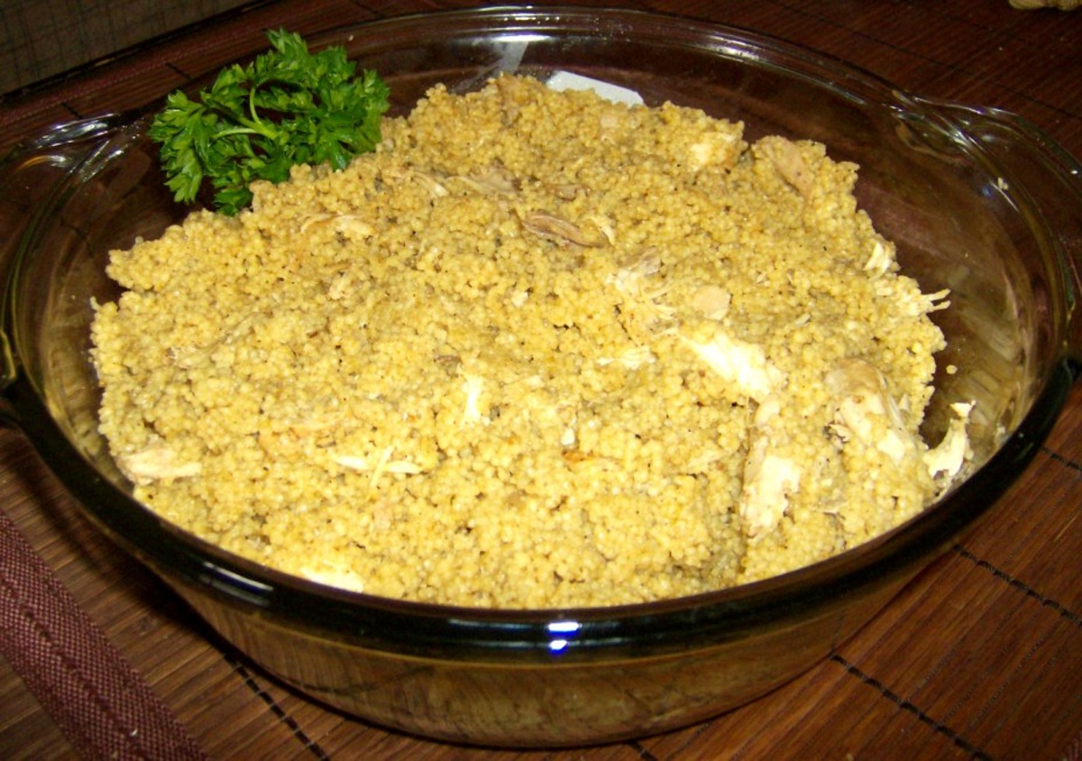 Dajaj Bil Couscous