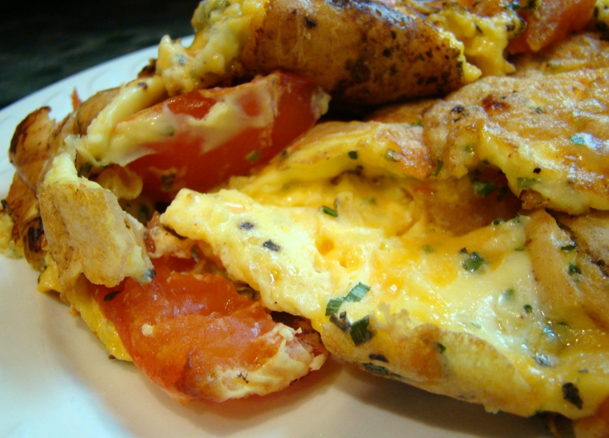 Tomato Omelette Recipe