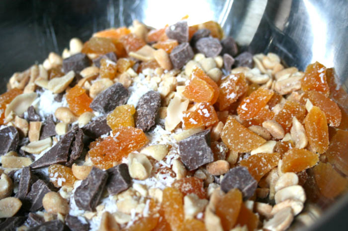 Almond, Apricot and White Chocolate Decadence Bars (Cookie Mix) image