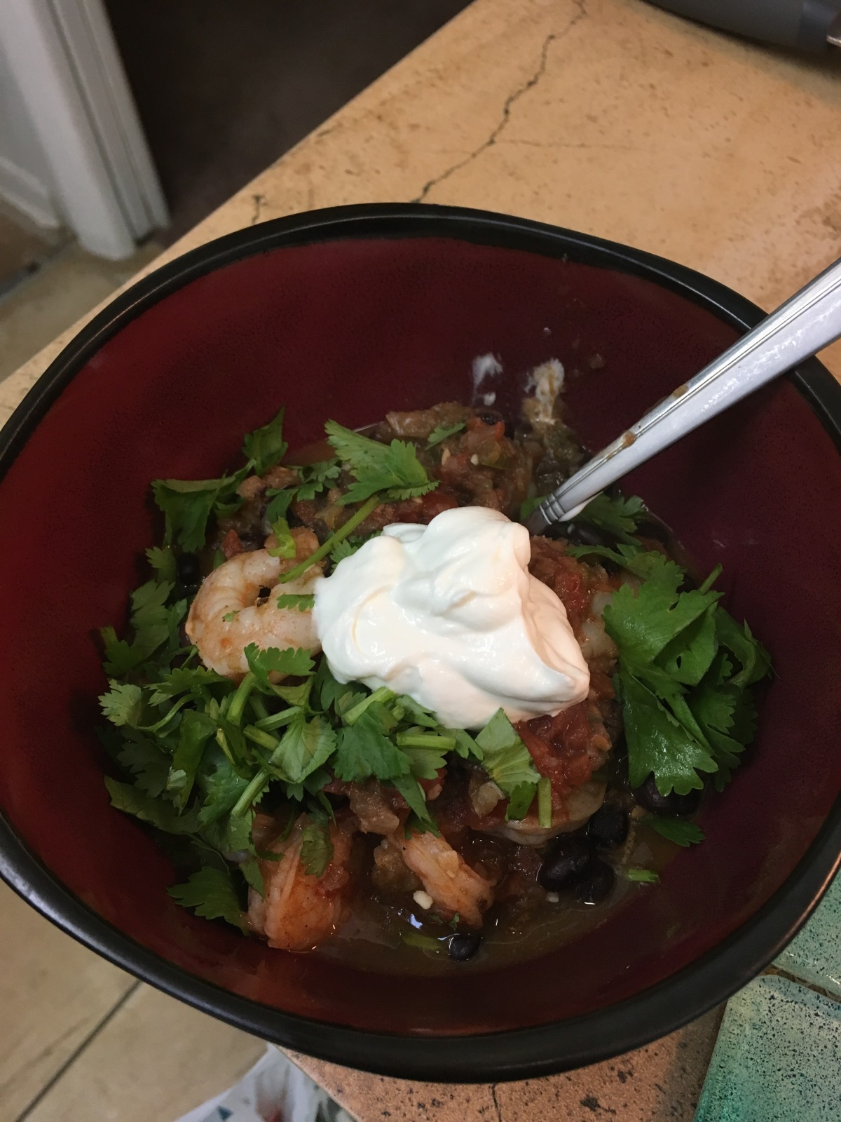 Black Beans With Shrimp