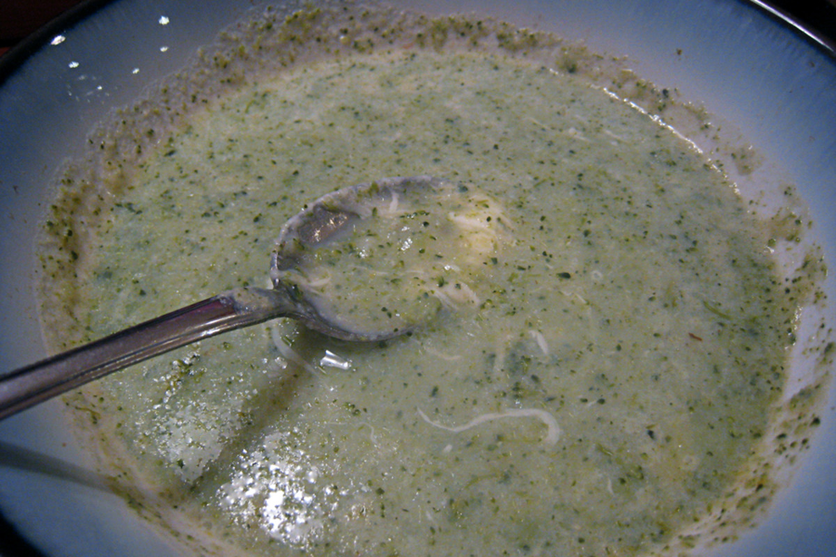 Broccoli-Cauliflower Soup