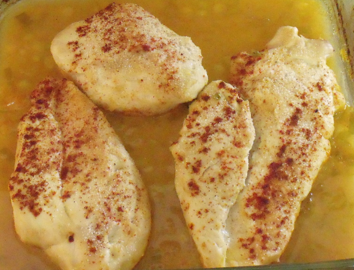 Baked Boneless Skinless Chicken Breasts With Ginger Marinade Recipe