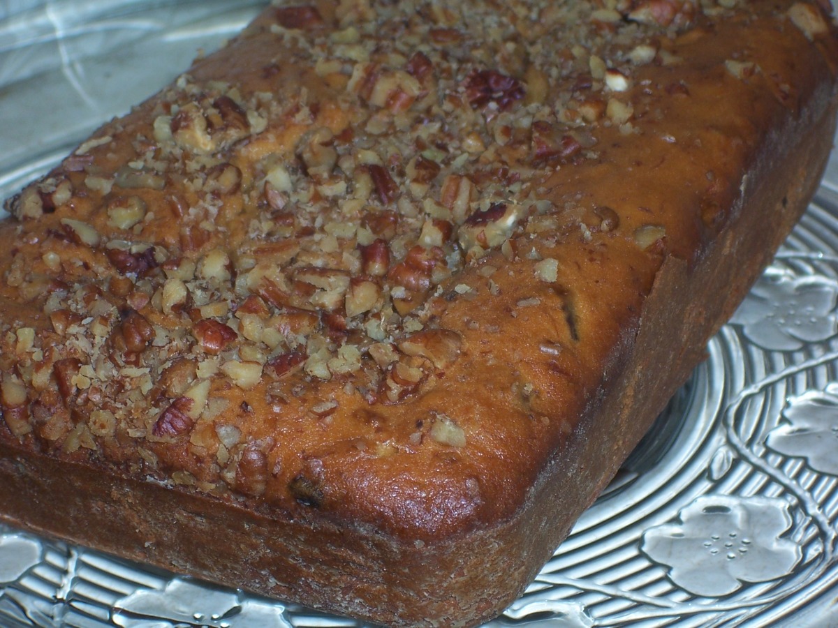 Cream Cheese Banana Nut Bread