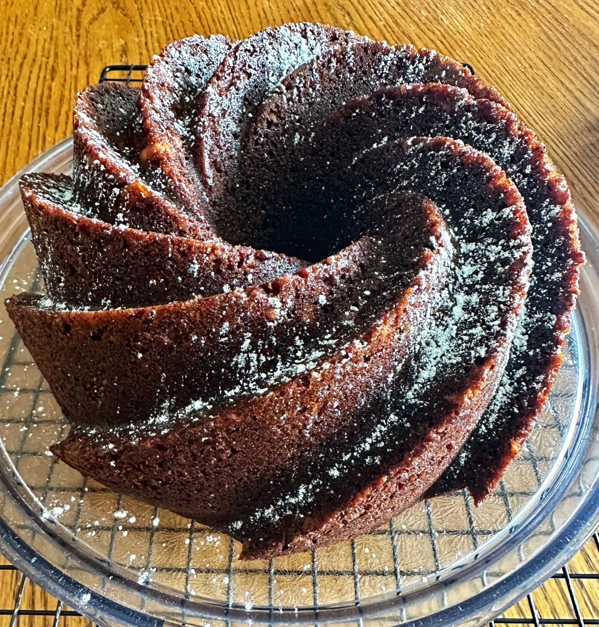Dark Chocolate Sunflower Bundt Cake - Cook Republic