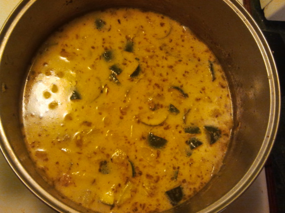 Zucchini Potato and Parmesan Soup image