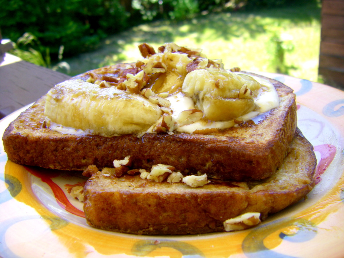 Bananas Foster French Toast