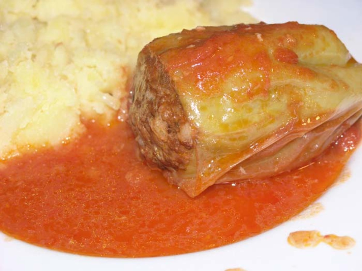 Croatian Stuffed Green Peppers (“punjena Paprika”)