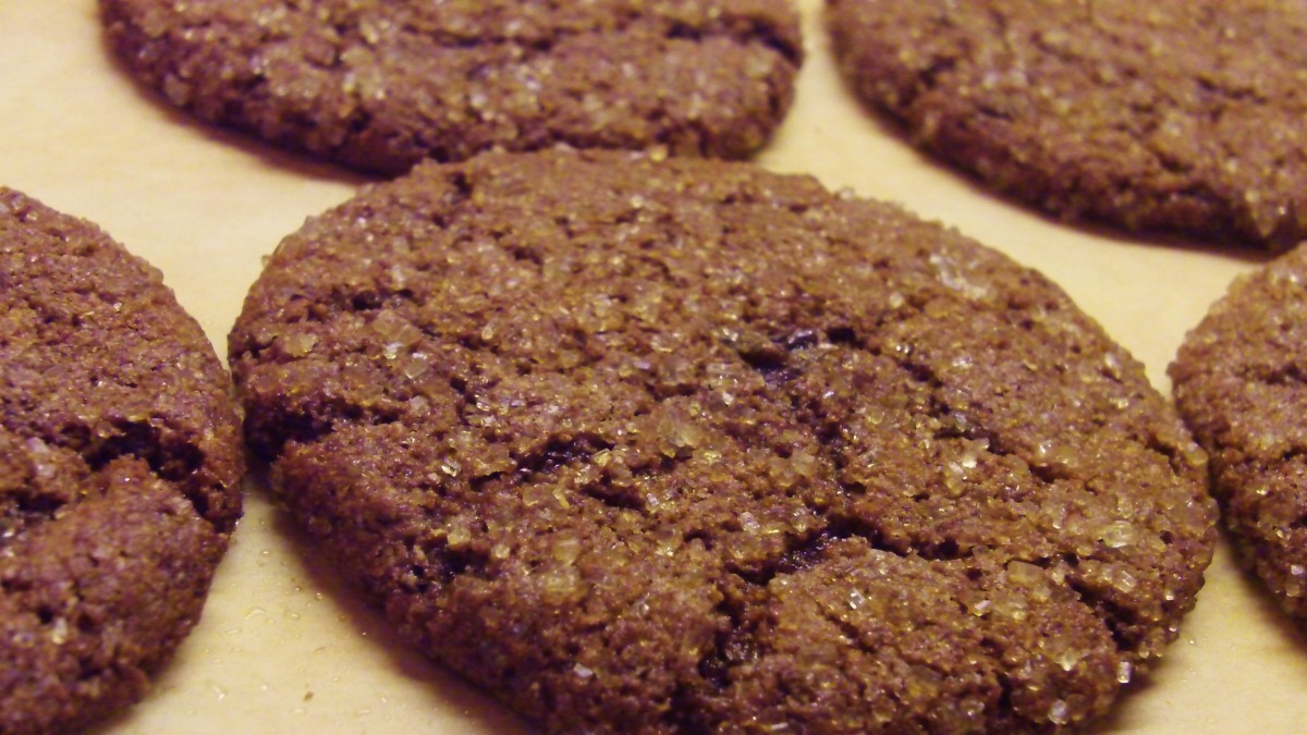 Vegan Molasses Cookies-image