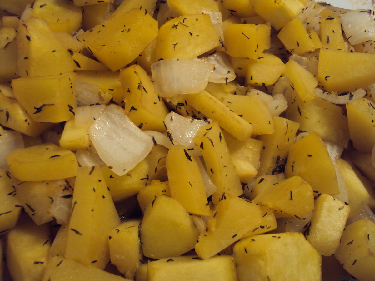 Oven Roasted Butternut Squash With Marsala