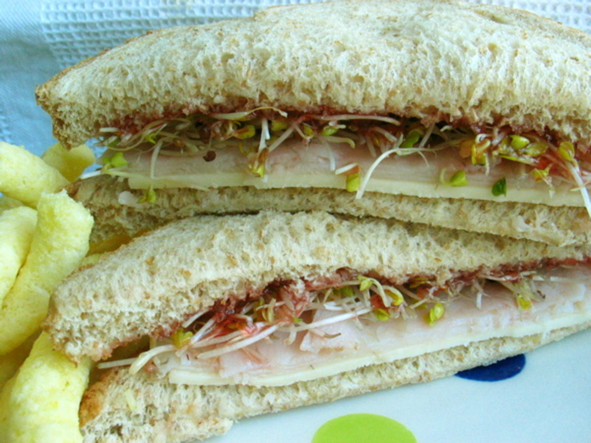 Easy Crunchy Healthy Sandwich