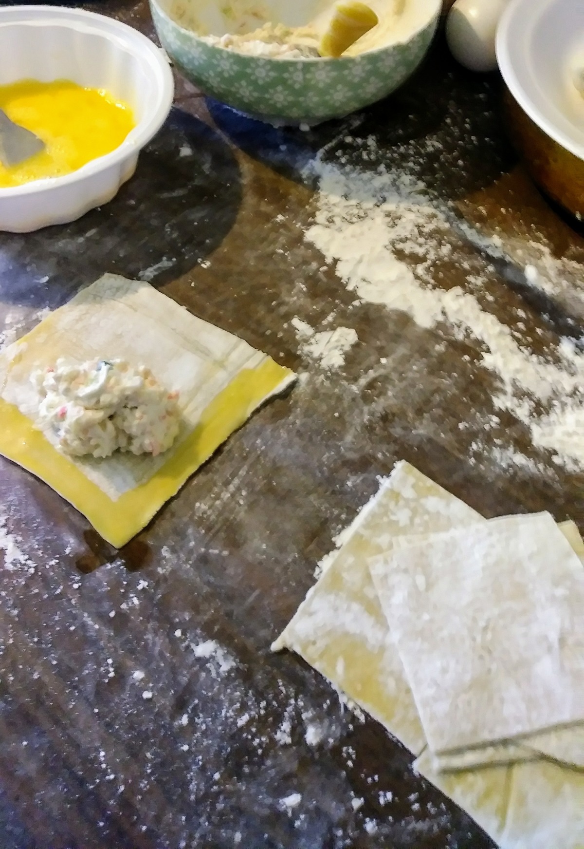 Crab and Cream Cheese Wontons (Sweet!)-image