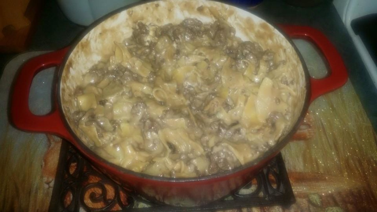 Easy One-Dish Beef Stroganoff