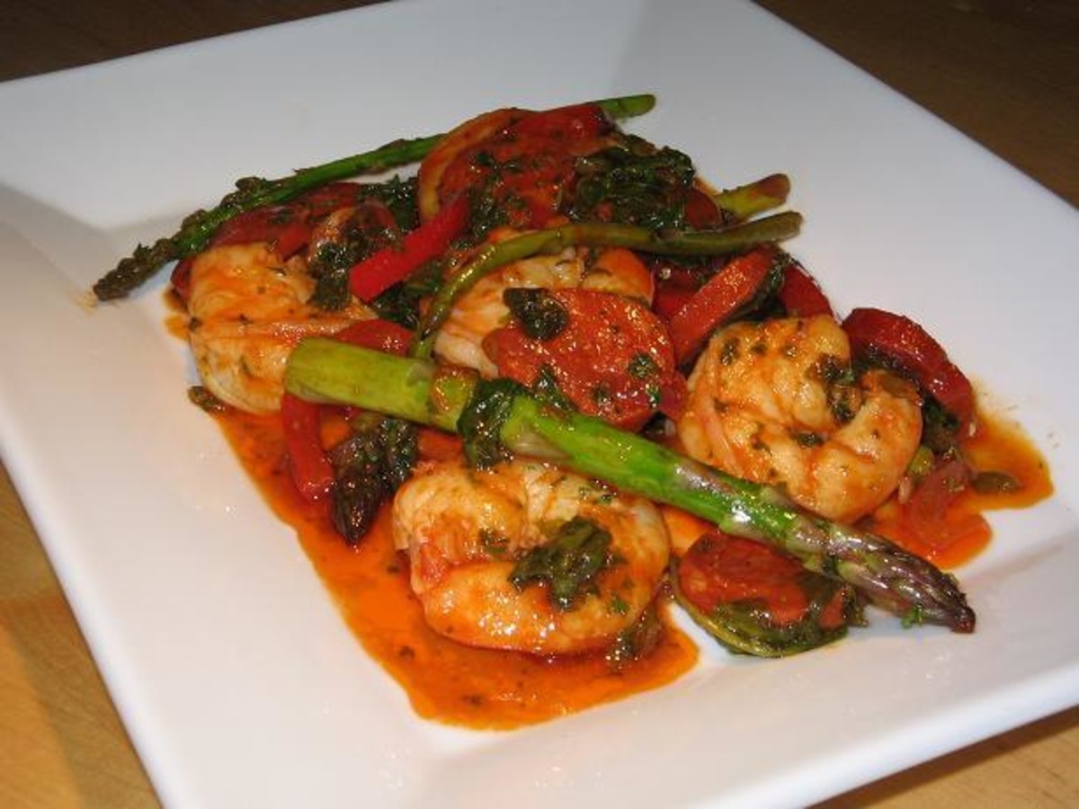 Portuguese Prawn and Chorizo