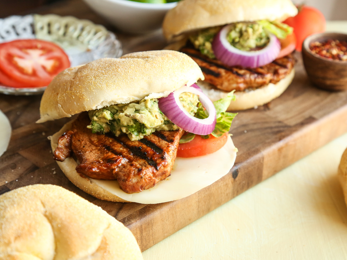 Achiote Pork Torta - (Sandwiches)