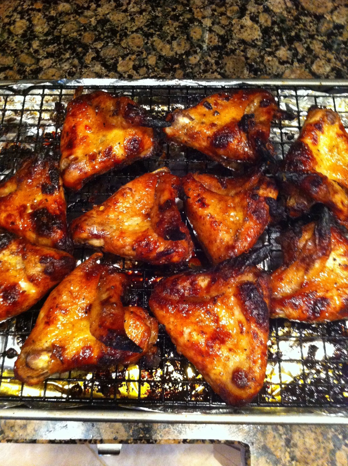 Sweet and Spicy Chicken Wings image