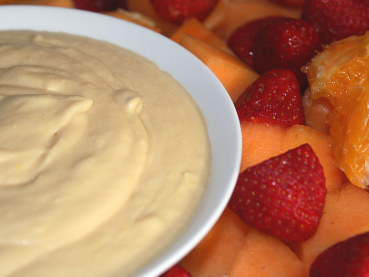 Orange Liqueur Fruit Dip