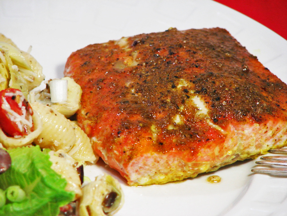 Easy Spiced Salmon