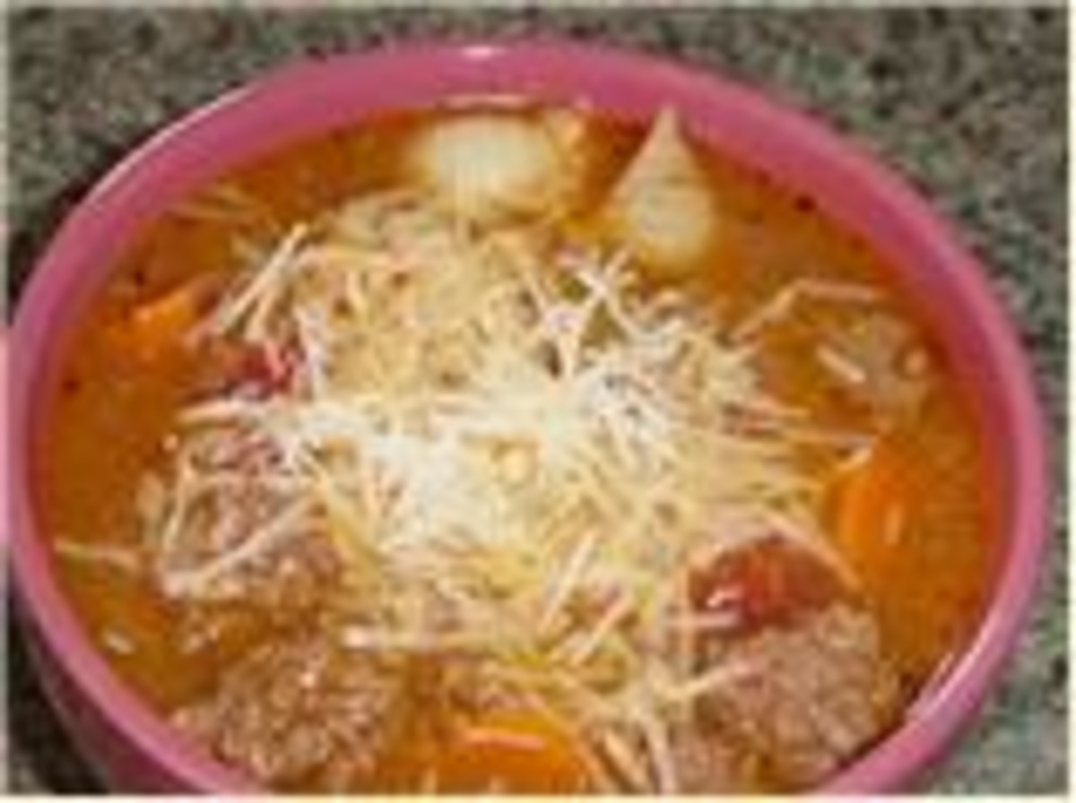 Crock Pot Hamburger Soup