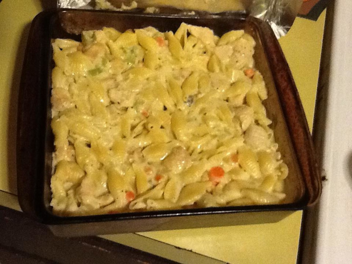 Creamy Chicken and Pasta Casserole