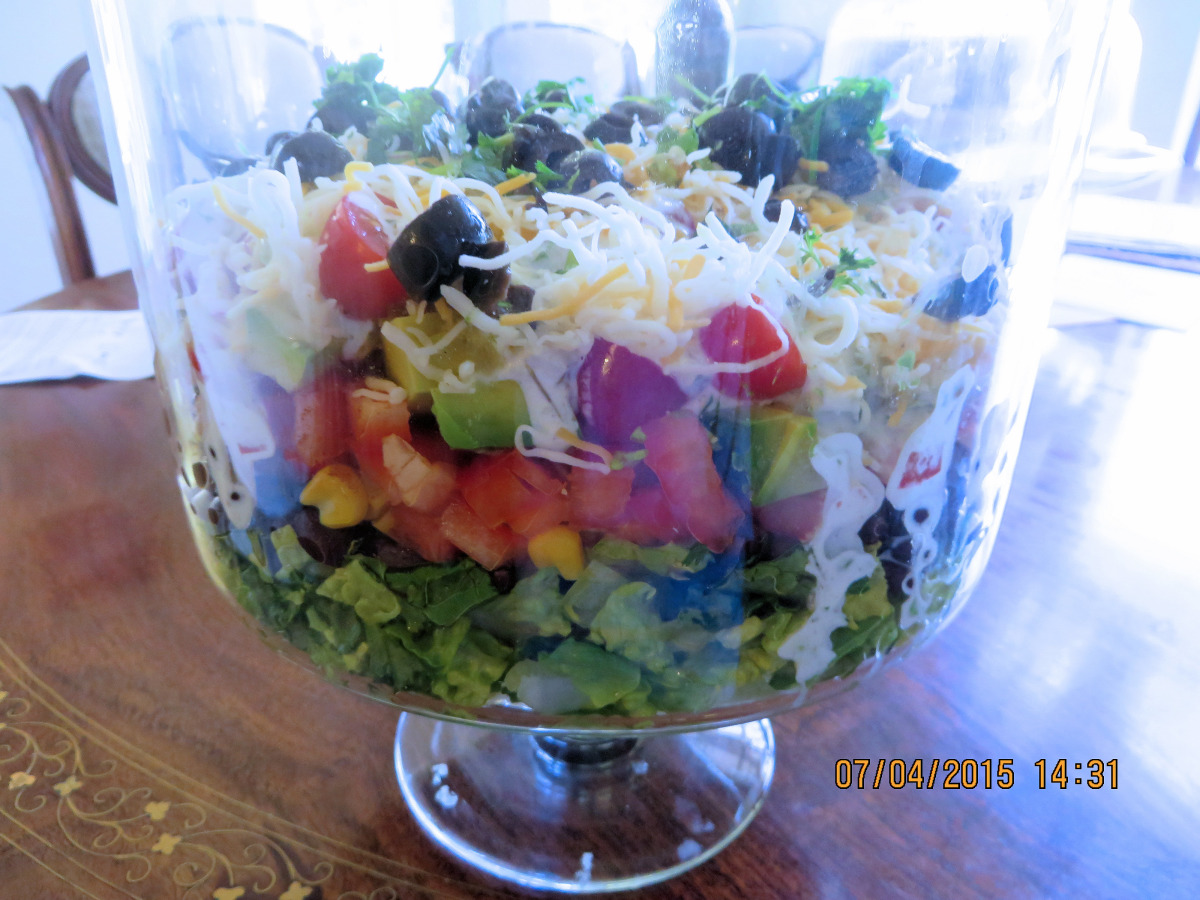 Tex Mex 7 Layer Salad image