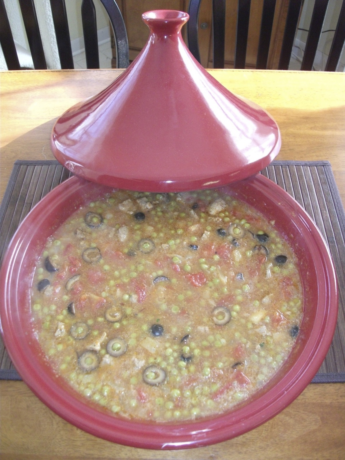 Lamb and Pea Tagine