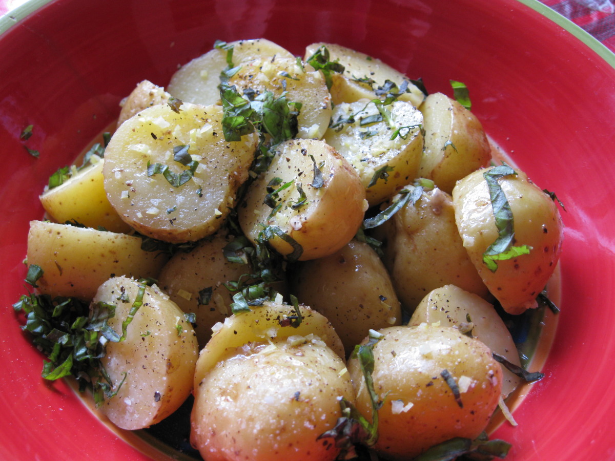 Lemon-Basil Potatoes image