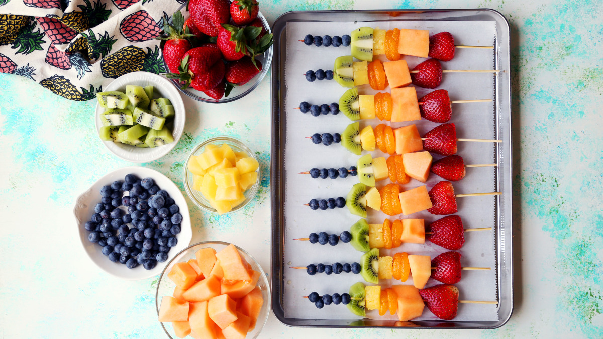 Colorful Fruit Kabobs Recipe - Food.com