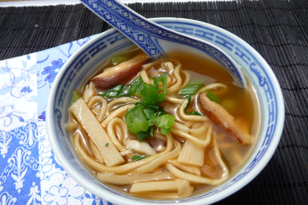 Noodles in Soup