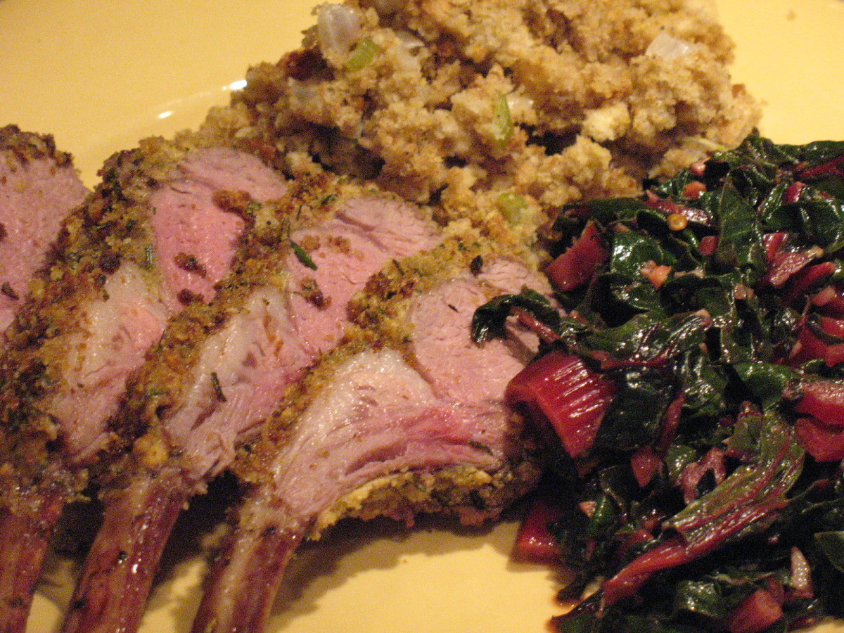 Easy, Fancy Rack of Lamb