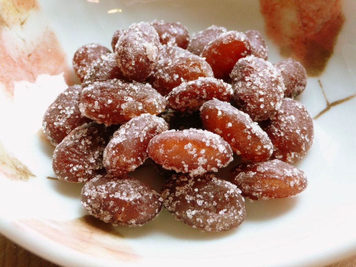 Black Bean Amanatto (Candied Black Beans)